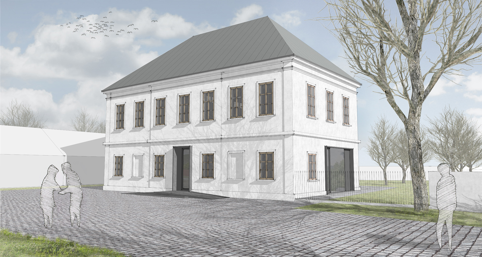 Konverze bývalé základní školy na Dům pro spolky